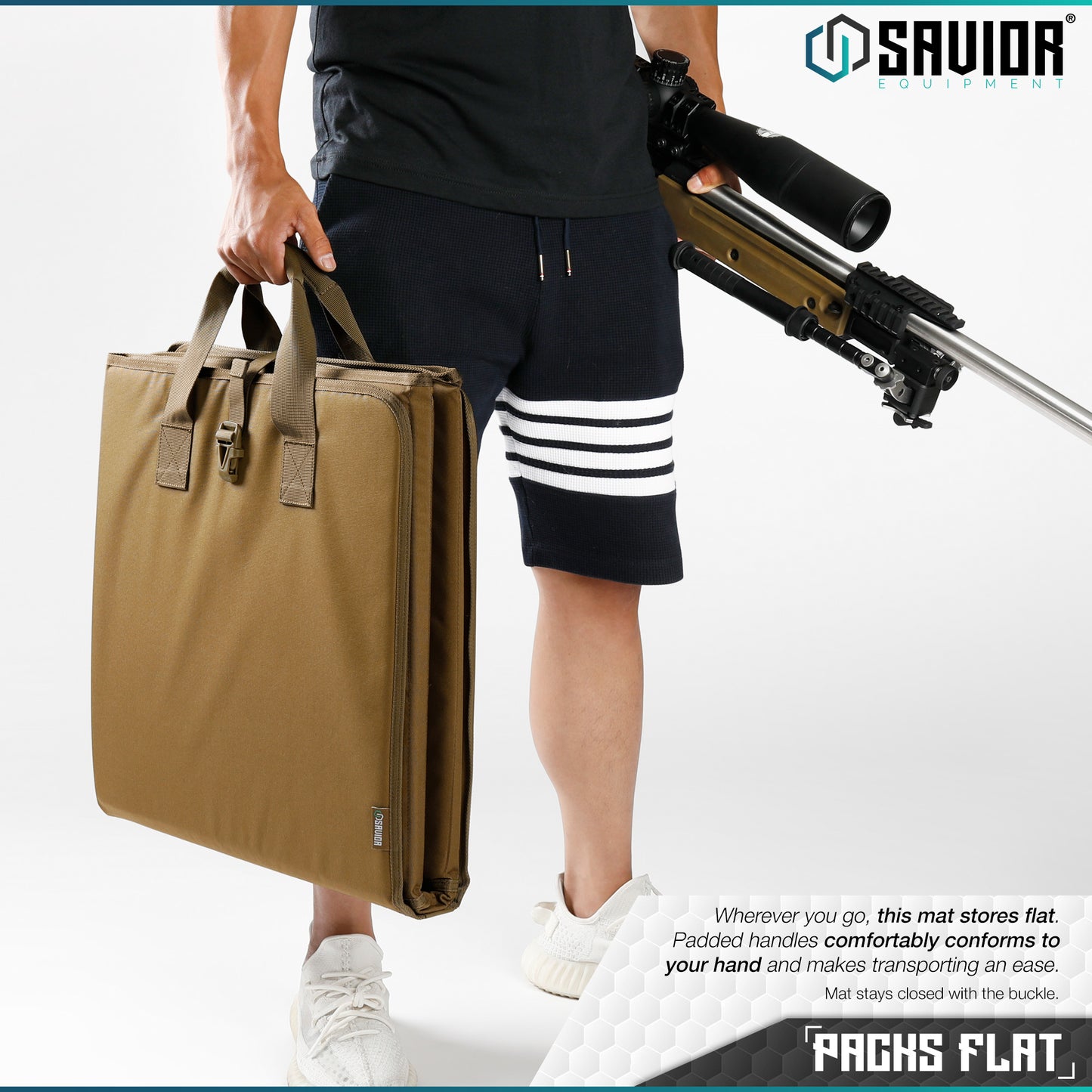 DARK FDE FSM - FOLDING SHOOTING MAT