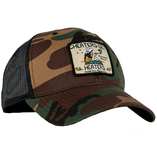 CHEATERS GET HEATERS WESTERN COWBOY PATCH SNAPBACK - 1838 TAC SUPPLY LLC