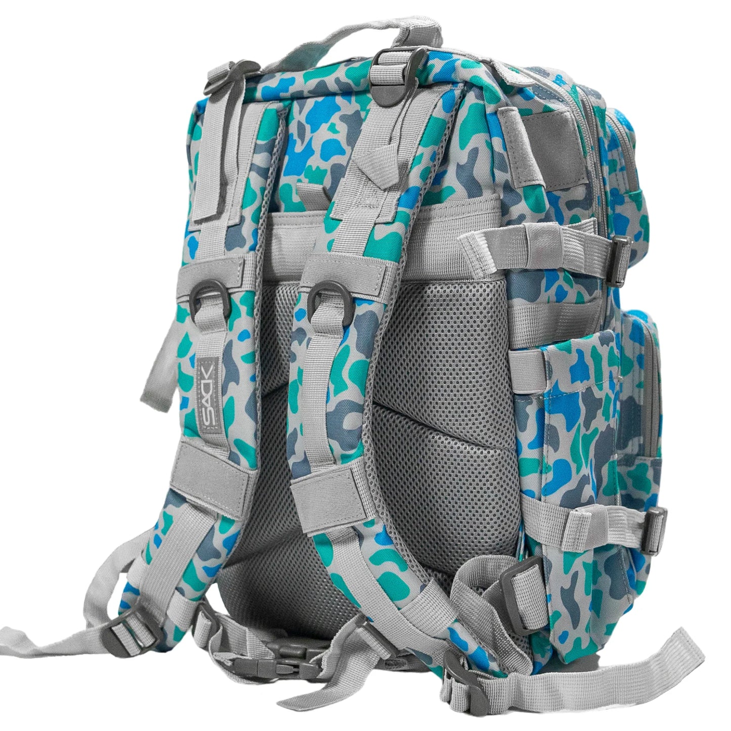 COASTAL DUCK CAMO- 25L SACK ALL DAY MOLLE PACK