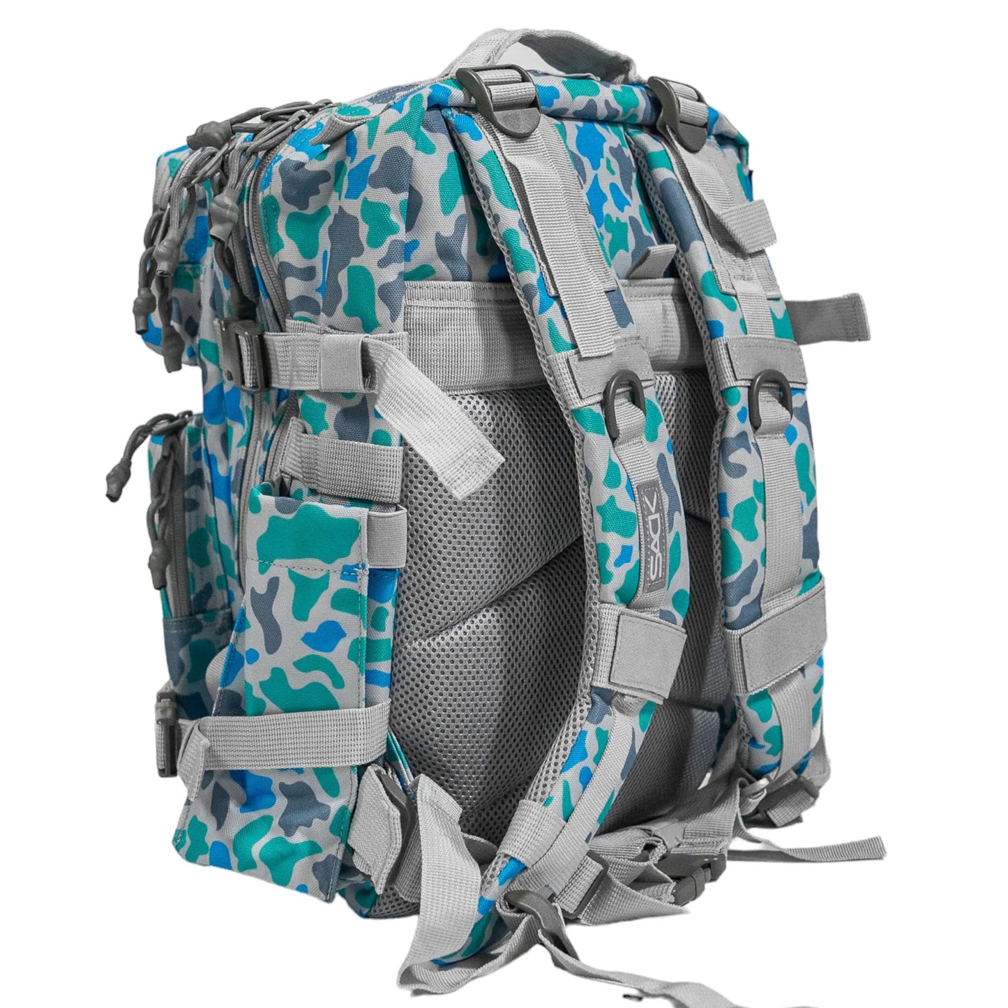 COASTAL DUCK CAMO- 25L SACK ALL DAY MOLLE PACK