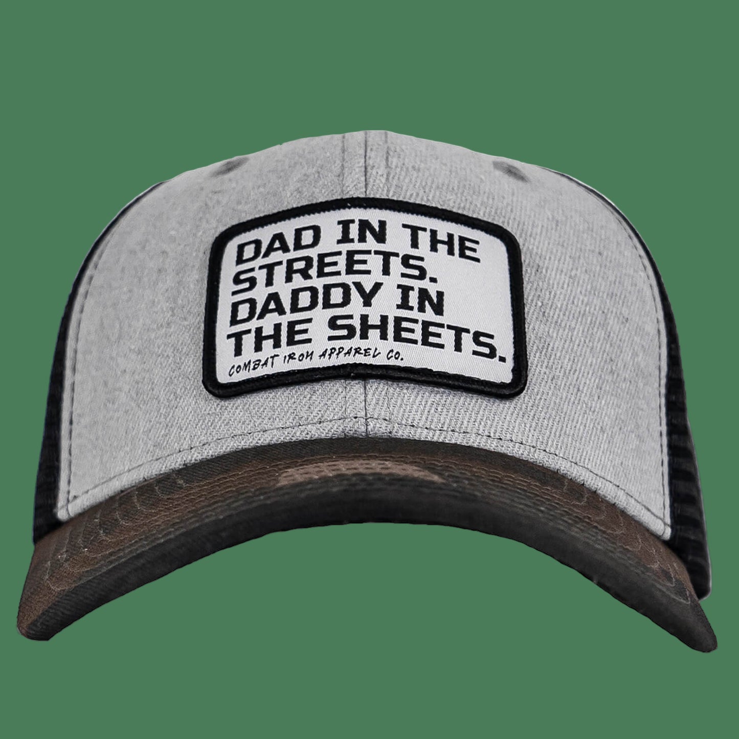DAD IN THE STREETS. DADDY IN THE SHEETS SNAPBACK HAT - 1838 TAC SUPPLY LLC