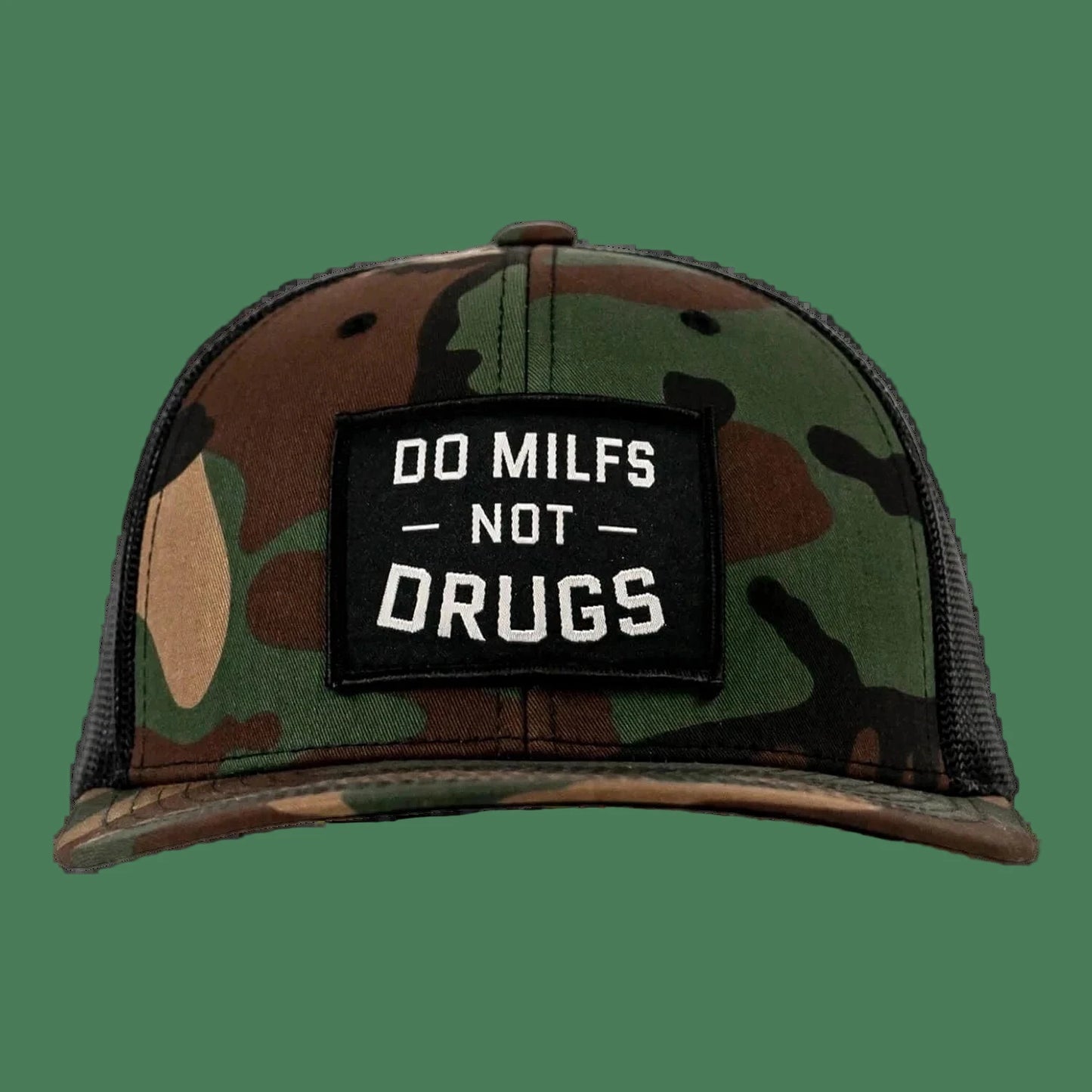 DO MILFS NOT DRUGS SNAPBACK HAT - 1838 TAC SUPPLY LLC