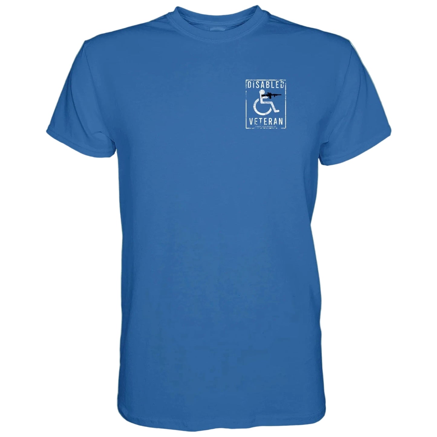 DISABLED VETERAN HANDICAP MEN'S T - SHIRT - 1838 TAC SUPPLY LLC
