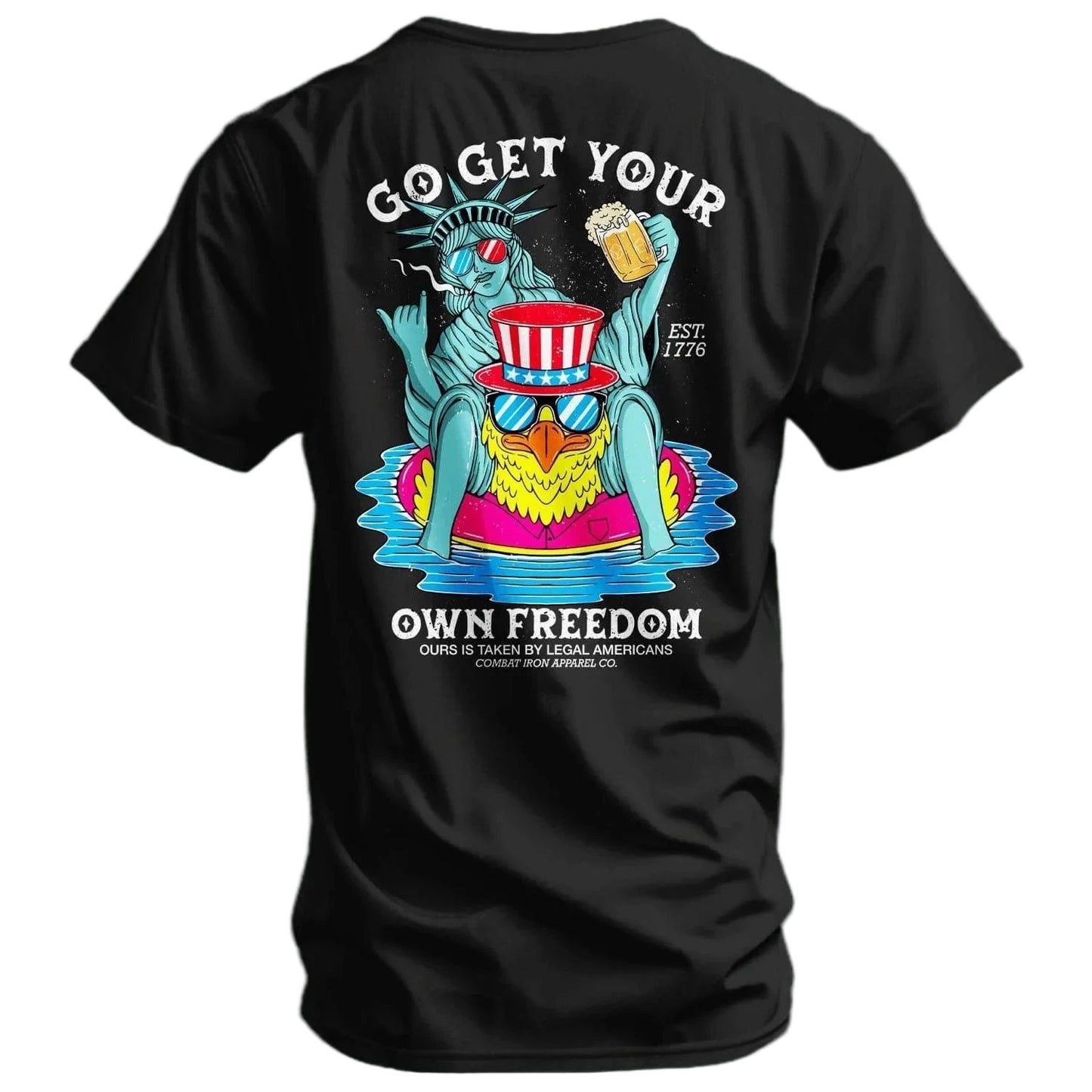 GET YOUR OWN FREEDOM MEN'S T - SHIRT - 1838 TAC SUPPLY LLC
