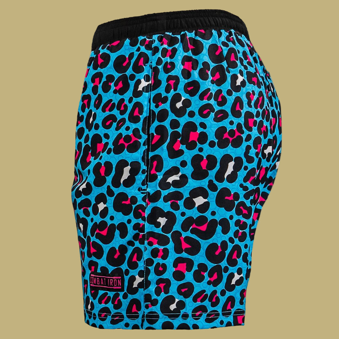 NEON CHEETAH MEN'S PERFORMANCE TRAINING SHORTS V3 | 5.5" - 1838 TAC SUPPLY LLC