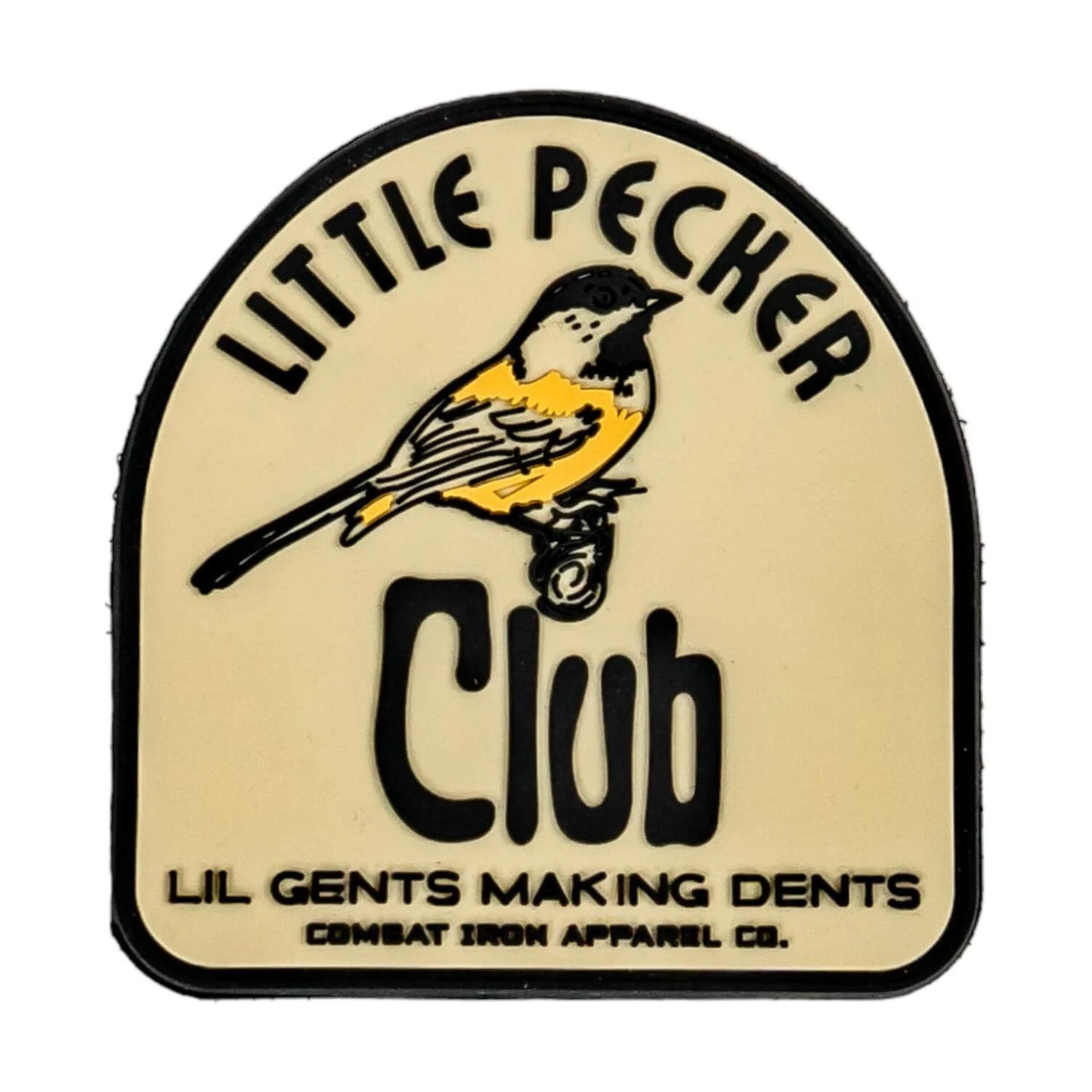 LITTLE PECKER CLUB PVC PATCH - 1838 TAC SUPPLY LLC