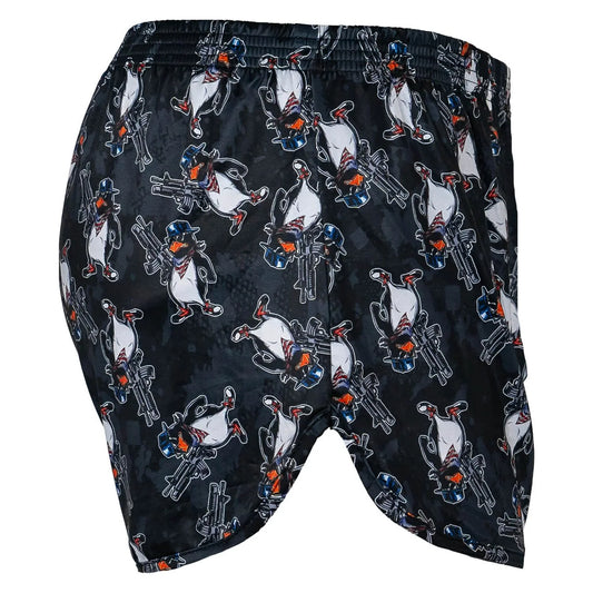 PATRIOTIC PENGUIN RANGER PANTY MIL STYLE SILKIES TRAINING SHORTS | 2.5" - 1838 TAC SUPPLY LLC