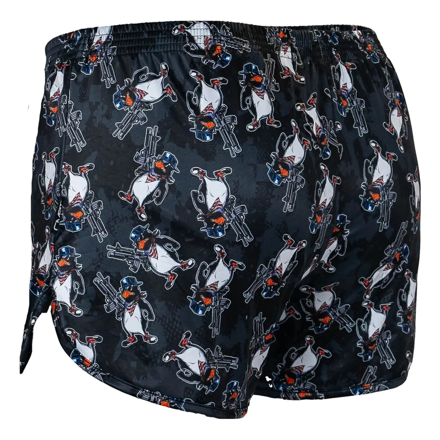 PATRIOTIC PENGUIN RANGER PANTY MIL STYLE SILKIES TRAINING SHORTS | 2.5"