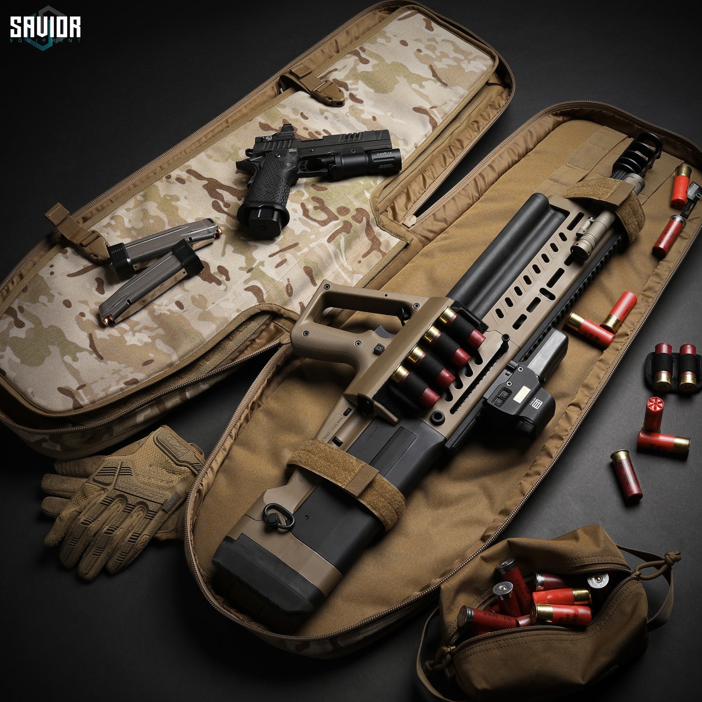 SINGLE RIFLE BAG- COVERT 34" MULTICAM ARID