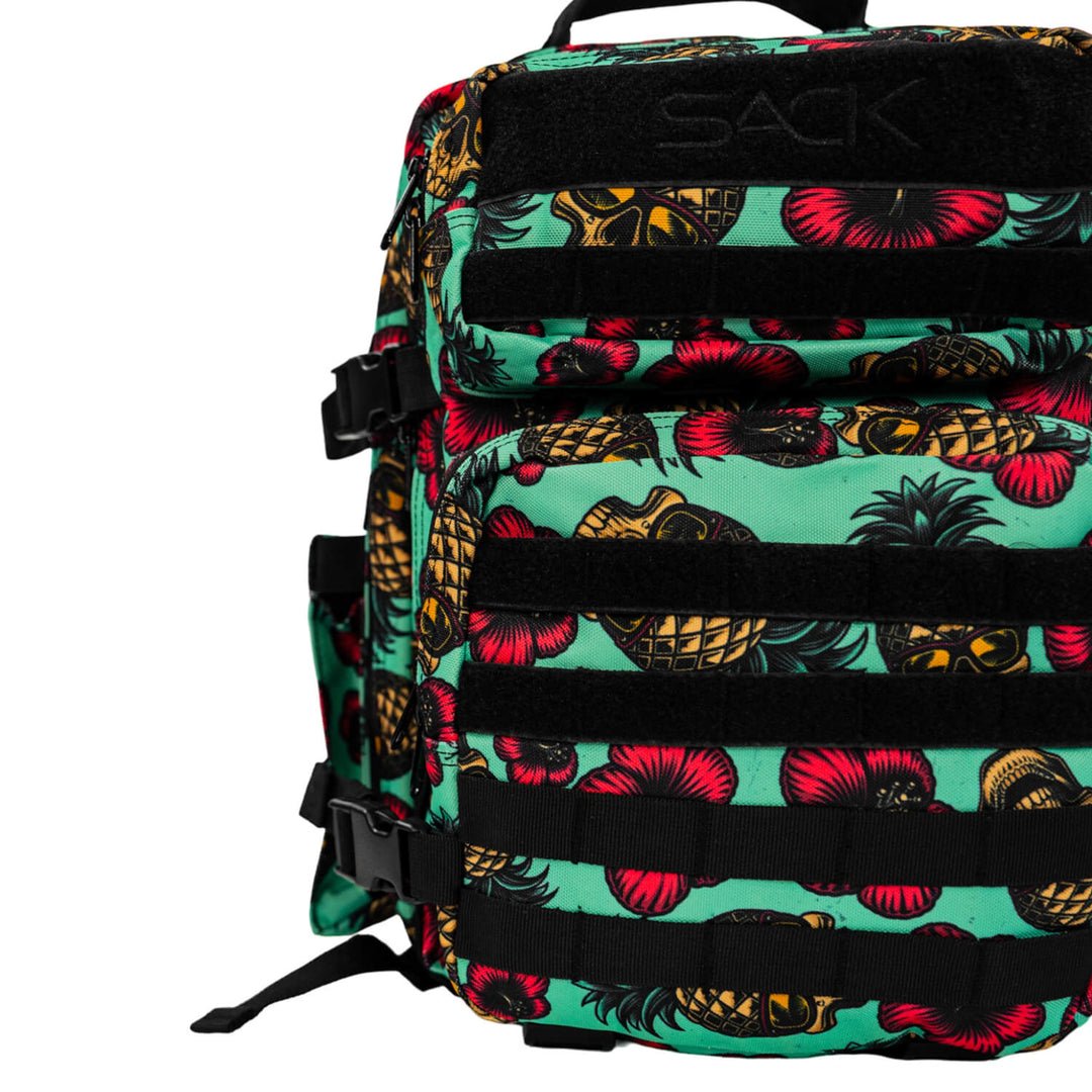 TEAL PINEAPPLE EXPRESS 25L SACK™ ALL - DAY MOLLE BACKPACK - 1838 TAC SUPPLY LLC