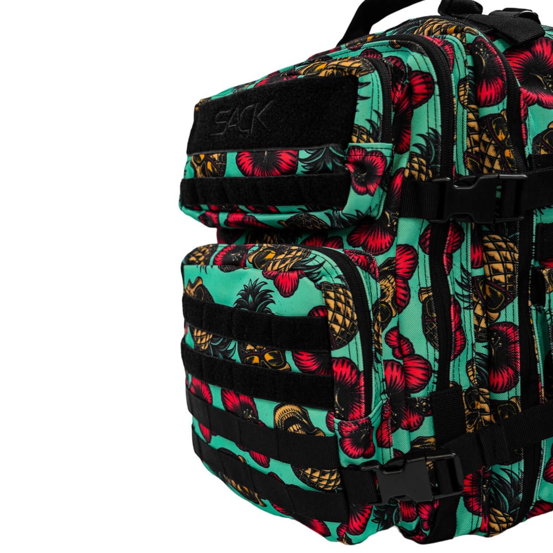 TEAL PINEAPPLE EXPRESS 25L SACK™ ALL - DAY MOLLE BACKPACK - 1838 TAC SUPPLY LLC