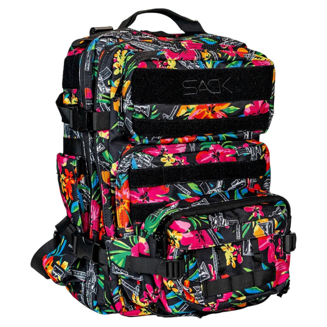 TACTICAL HAWAIIAN 25L SACK™ ALL - DAY MOLLE BACKPACK + FANNY - 1838 TAC SUPPLY LLC