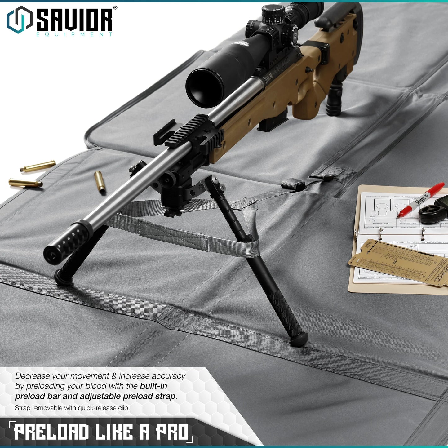 SW GRAY FSM - FOLDING SHOOTING MAT