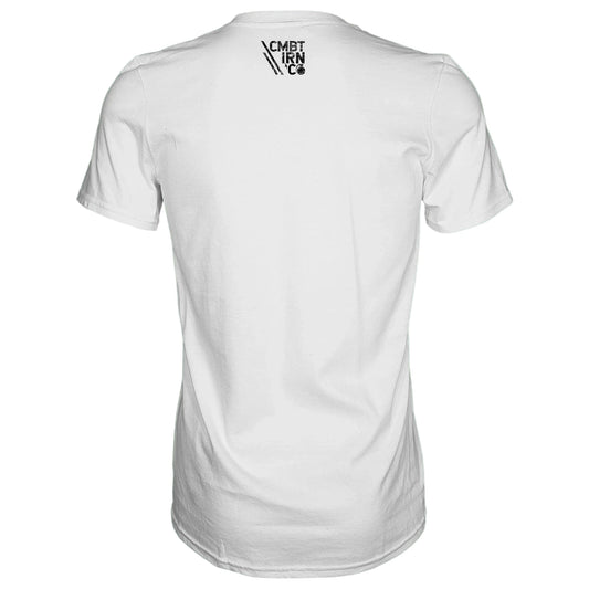 RETIRED HOOCHIE DADDY VETERAN RIBBONS MEN'S T - SHIRT WHITE - 1838 TAC SUPPLY LLC