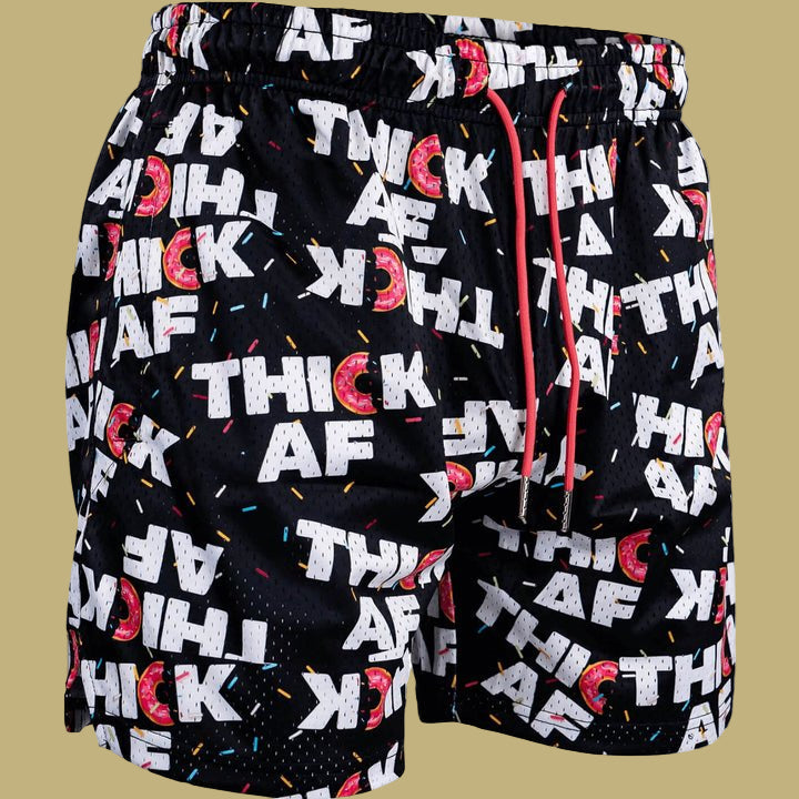 THICK AF MEN'S MESH LIFESTYLE SHORTS | 5" - 1838 TAC SUPPLY LLC
