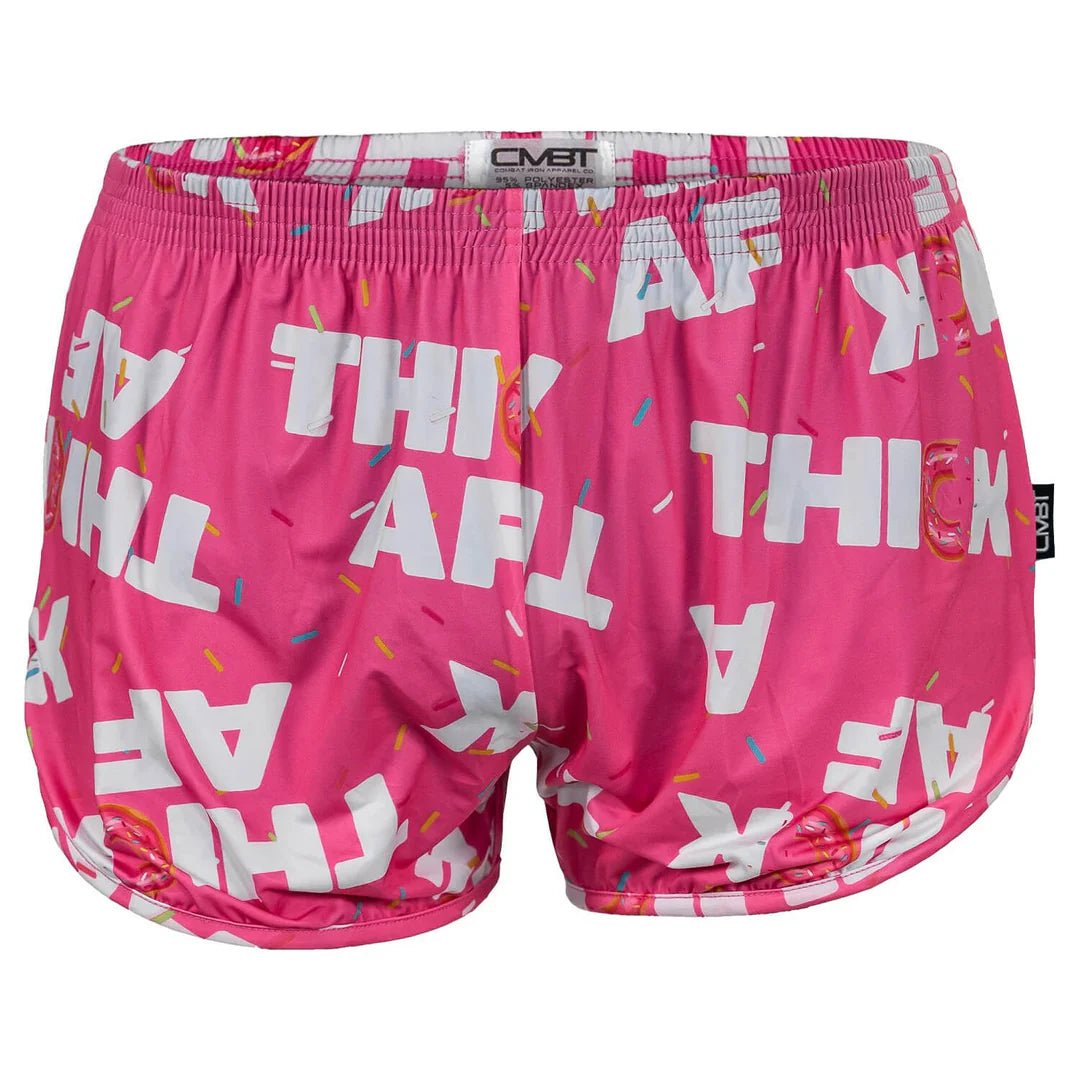 THICK AF DONUT PINK RANGER PANTY MIL STYLE SILKIES TRAINING SHORTS | 2.5" - 1838 TAC SUPPLY LLC