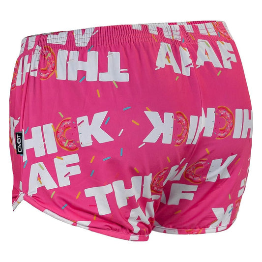 THICK AF DONUT PINK RANGER PANTY MIL STYLE SILKIES TRAINING SHORTS | 2.5" - 1838 TAC SUPPLY LLC