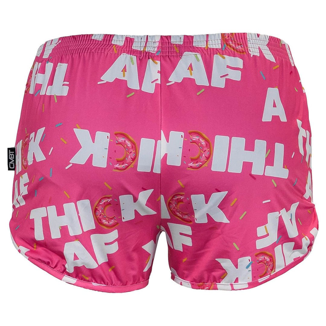 THICK AF DONUT PINK RANGER PANTY MIL STYLE SILKIES TRAINING SHORTS | 2.5" - 1838 TAC SUPPLY LLC