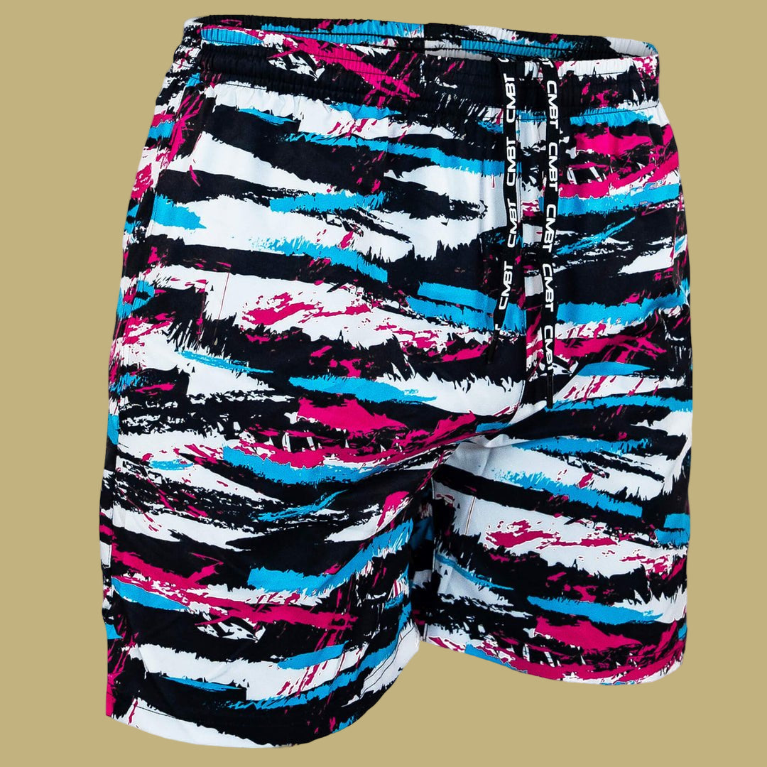 SPRING BREAK TIGER STRIPE CAMO MEN'S PERFORMANCE TRAINING SHORTS V3 | 5.5" - 1838 TAC SUPPLY LLC