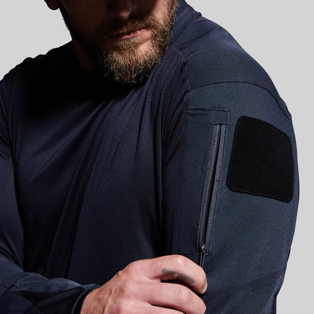 LONG SLEEVE OP TOP - POLICE BLUE - 1838 TAC SUPPLY LLC