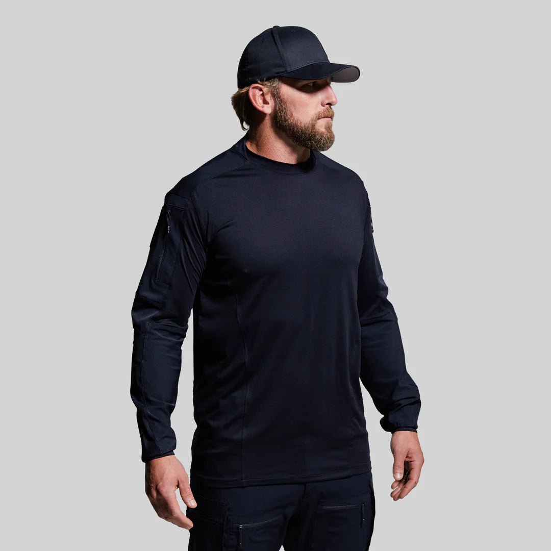 LONG SLEEVE OP TOP - POLICE BLUE - 1838 TAC SUPPLY LLC