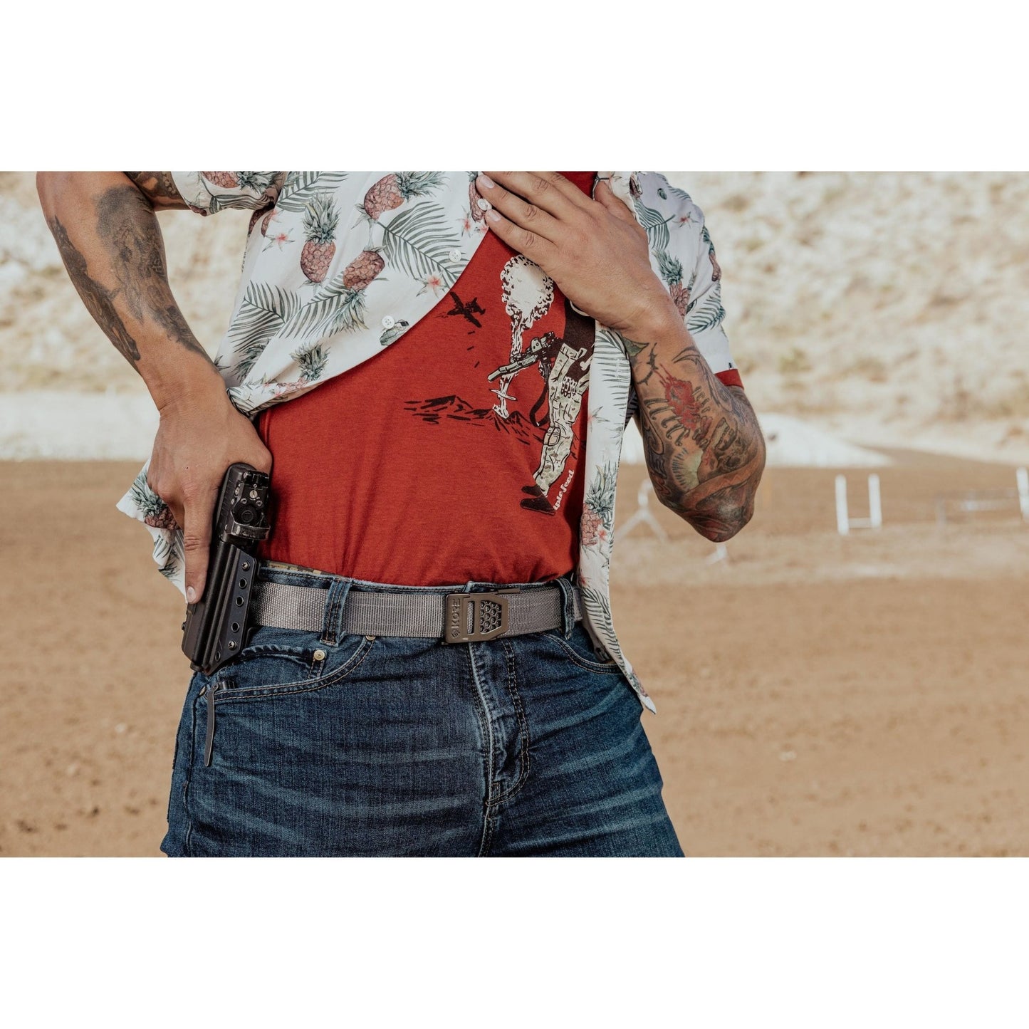 X6 BLACK BUCKLE - 1838 TAC SUPPLY LLC
