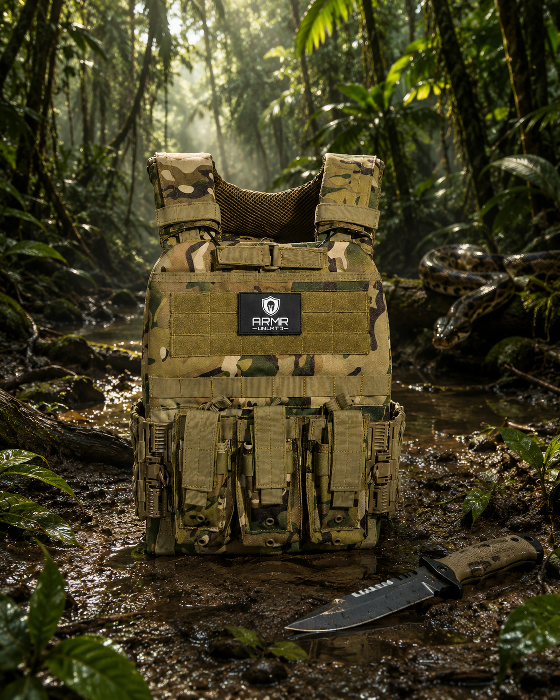 PATRIOT 2 -CAMO-QUICK RELEASE OUTER CARRIER
