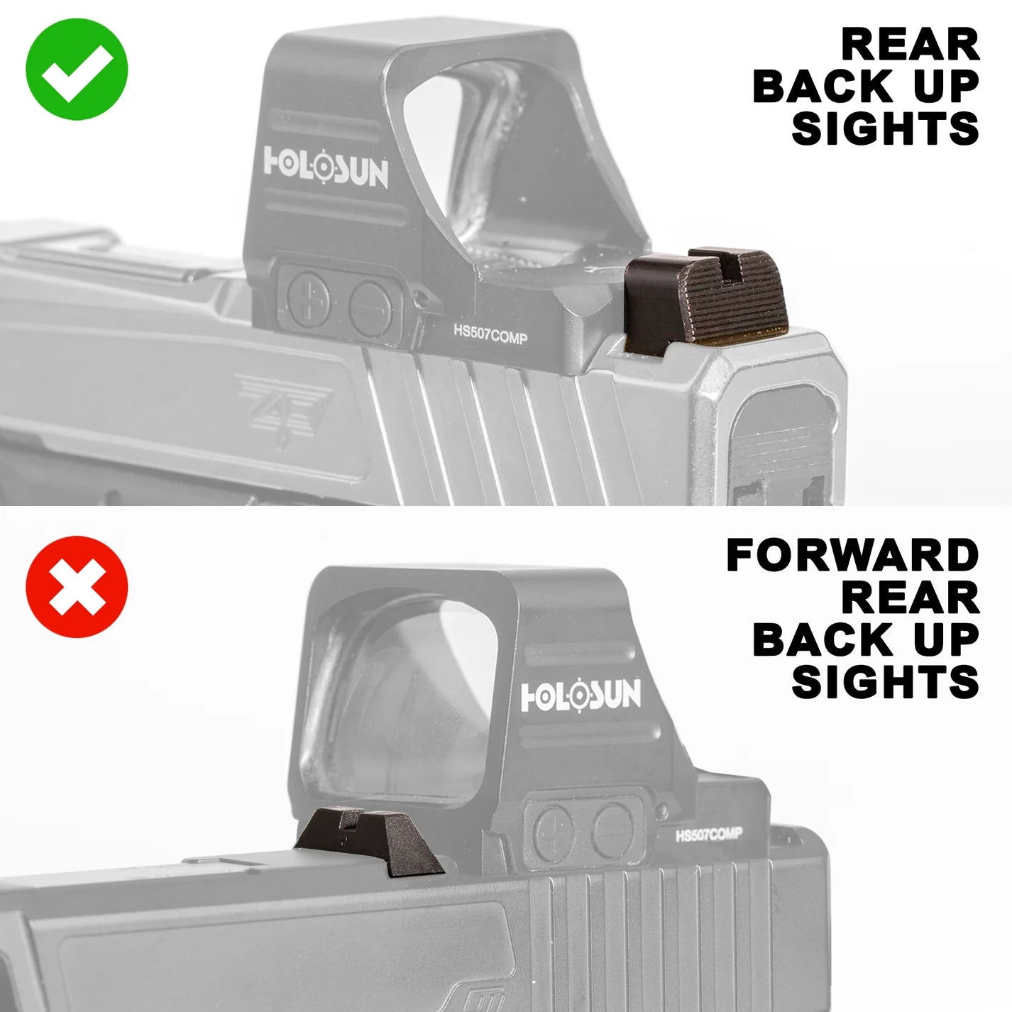 GUNMETAL COVER FOR HOLOSUN 507 COMP - 1838 TAC SUPPLY LLC