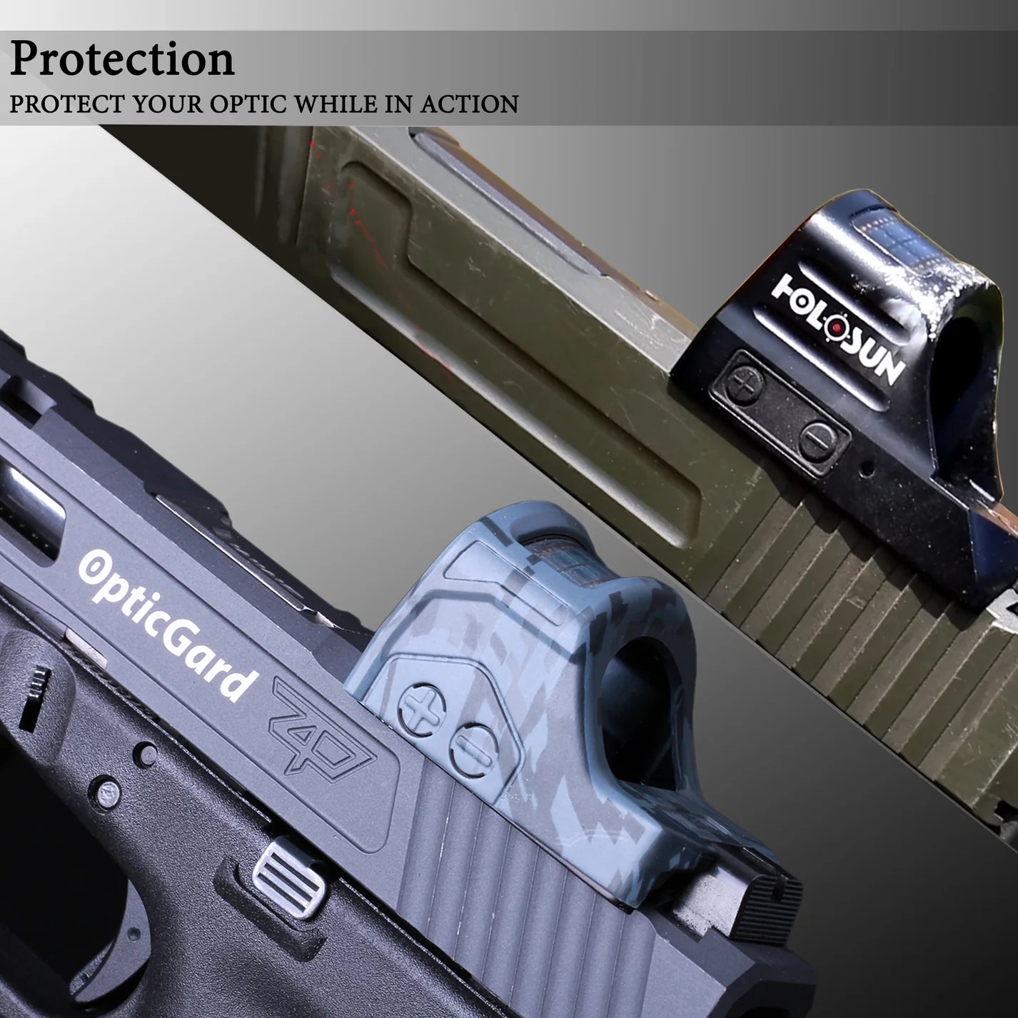 GUNMETAL COVER FOR HOLOSUN 507 COMP - 1838 TAC SUPPLY LLC