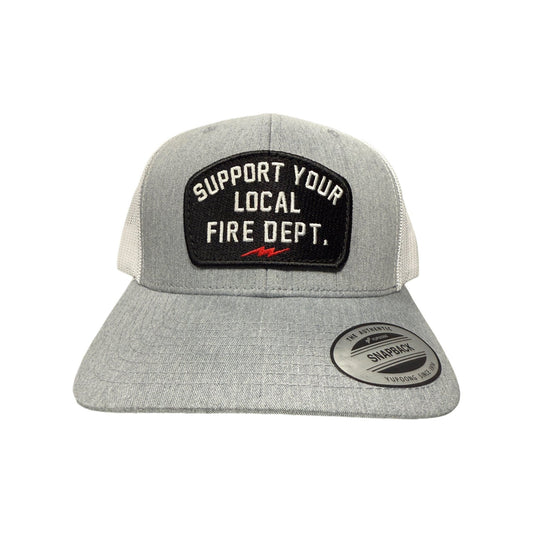 SUPPORT YOUR LOCAL FIRE DEPT. SNAPBACK HAT - 1838 TAC SUPPLY LLC