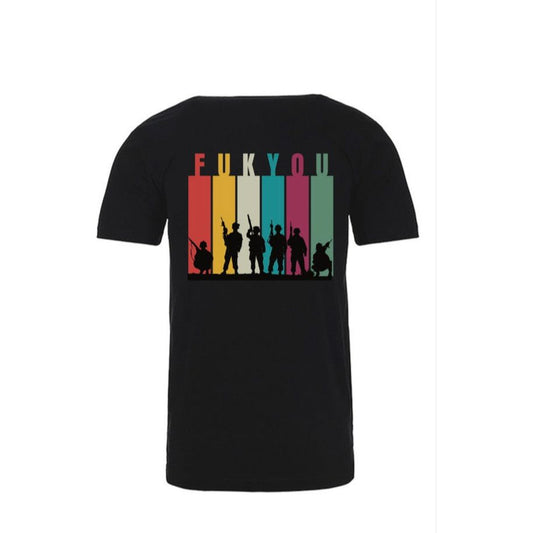 "FUK YOU" MEN'S T - SHIRT - BLACK - 1838 TAC SUPPLY LLC