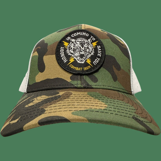 NOBODY IS COMING TO SAVE YOU PATCH SNAPBACK HAT - 1838 TAC SUPPLY LLC