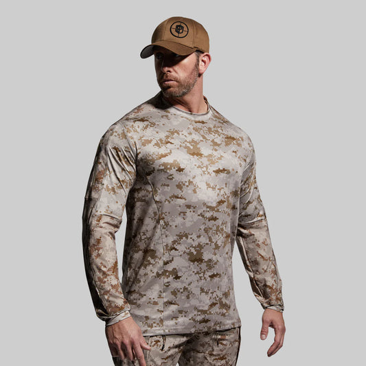 LONG SLEEVE OP TOP - A0R1 CAMO