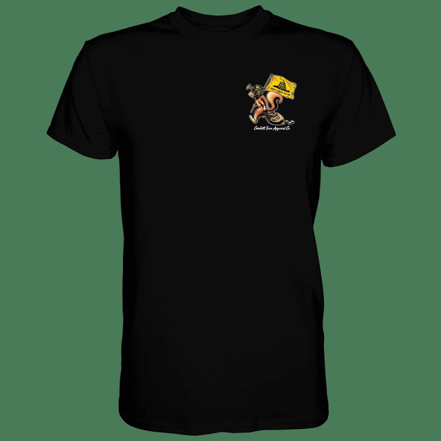 TREAD ON THESE NUT'S PATRIOTIC MEN'S T - SHIRT - 1838 TAC SUPPLY LLC