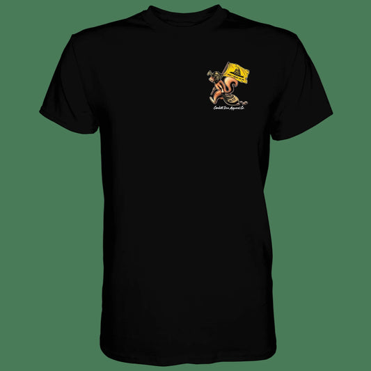 TREAD ON THESE NUT'S PATRIOTIC MEN'S T - SHIRT - 1838 TAC SUPPLY LLC