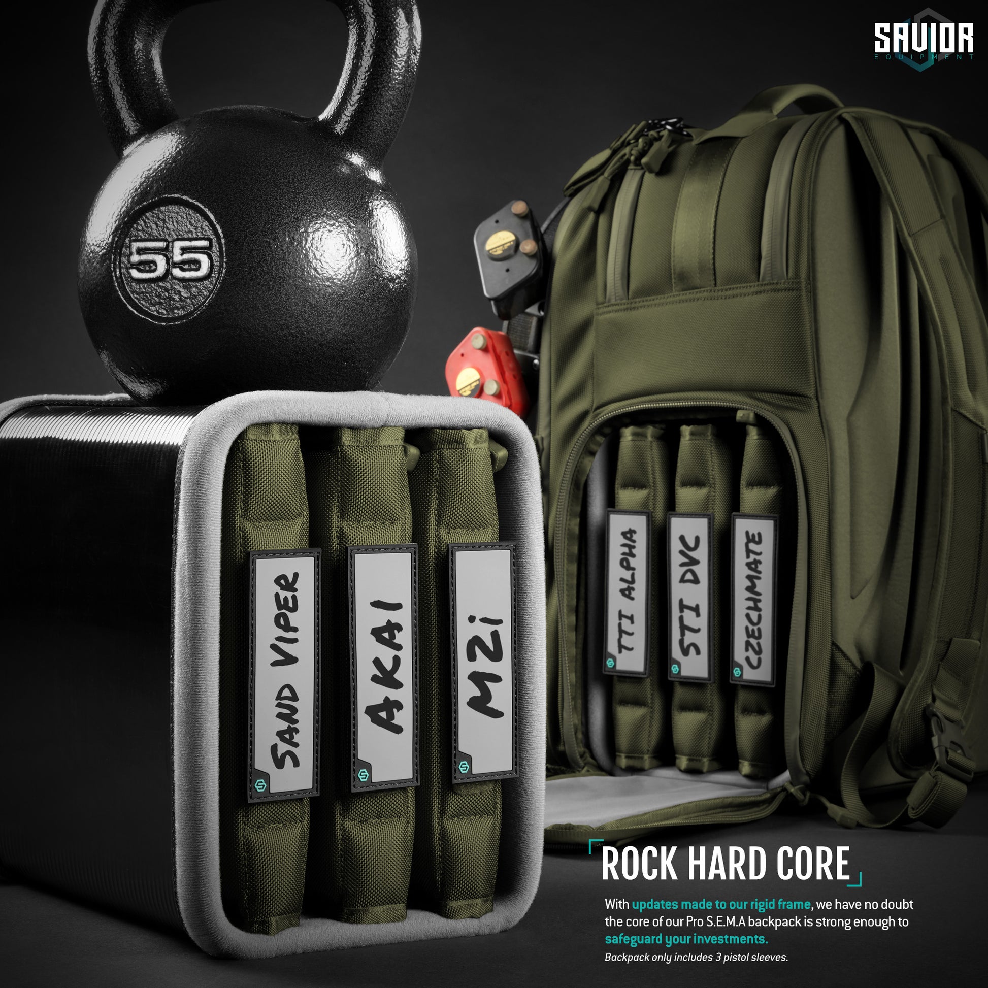 PRO S.E.M.A COMPETITION BACKPACK - OD GREEN - 1838 TAC SUPPLY LLC