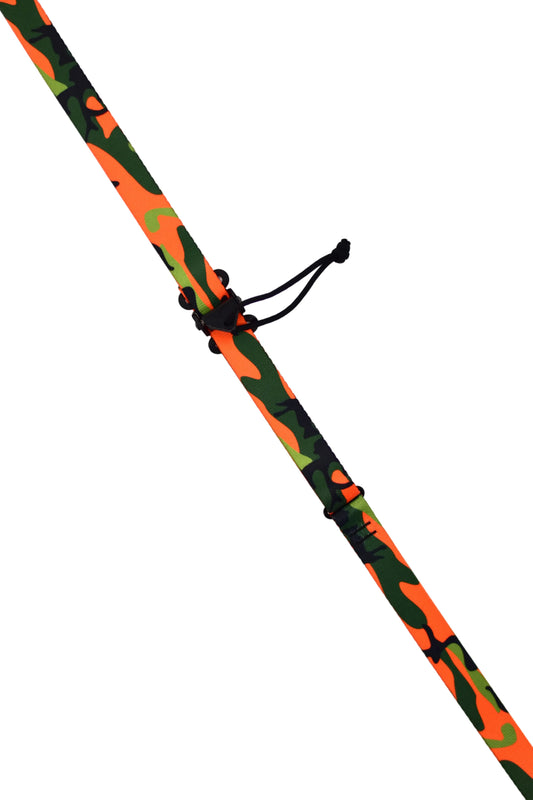BLAZE ORANGE CAMO RIFLE SLING