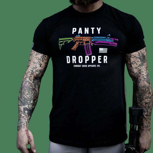 NEON PANTY DROPPER MEN'S T - SHIRT - 1838 TAC SUPPLY LLC