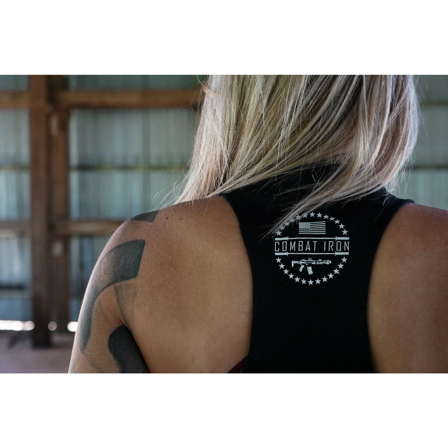 THICK AF FLOWY CROP TOP BLACK - 1838 TAC SUPPLY LLC