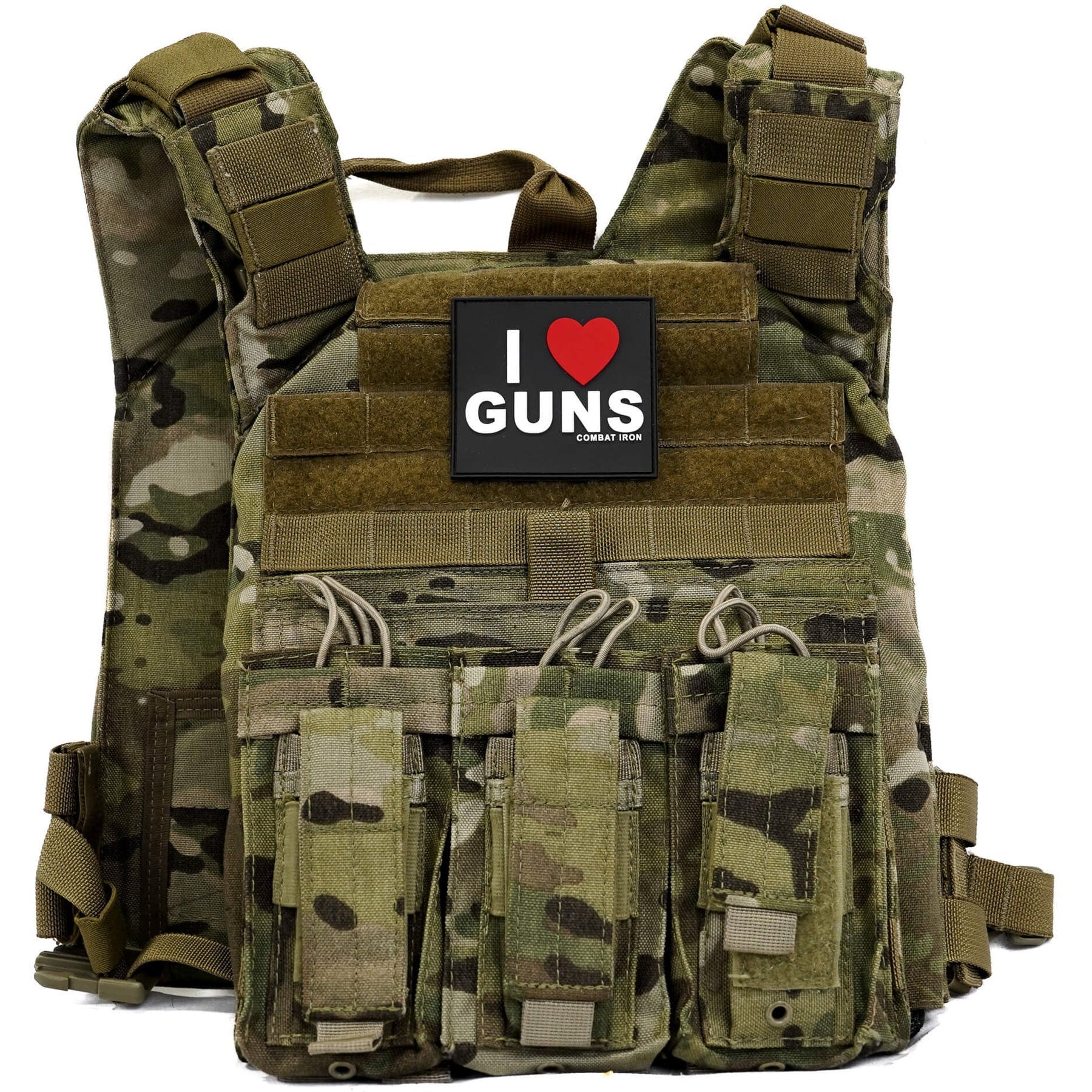 I LOVE GUNS PVC PATCH - 1838 TAC SUPPLY LLC