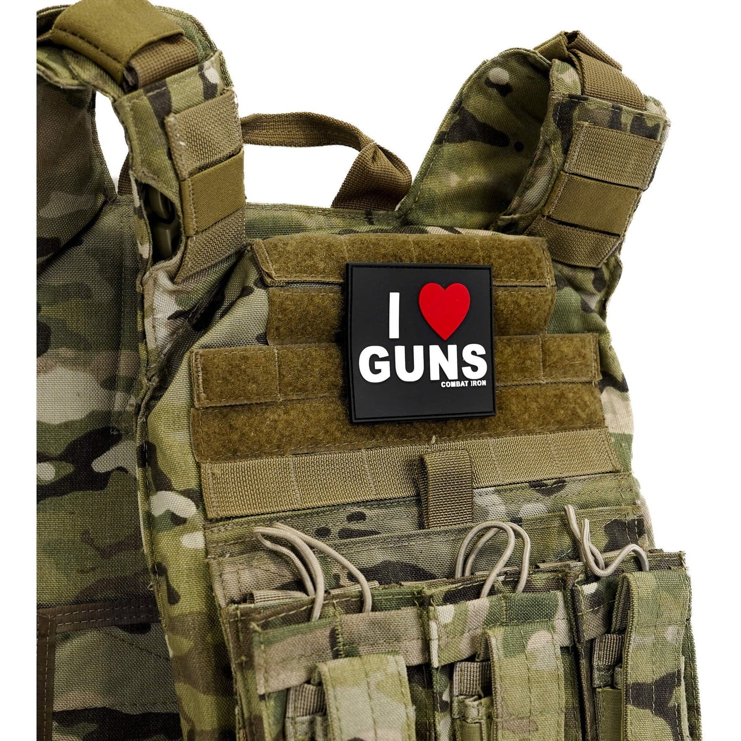 I LOVE GUNS PVC PATCH - 1838 TAC SUPPLY LLC