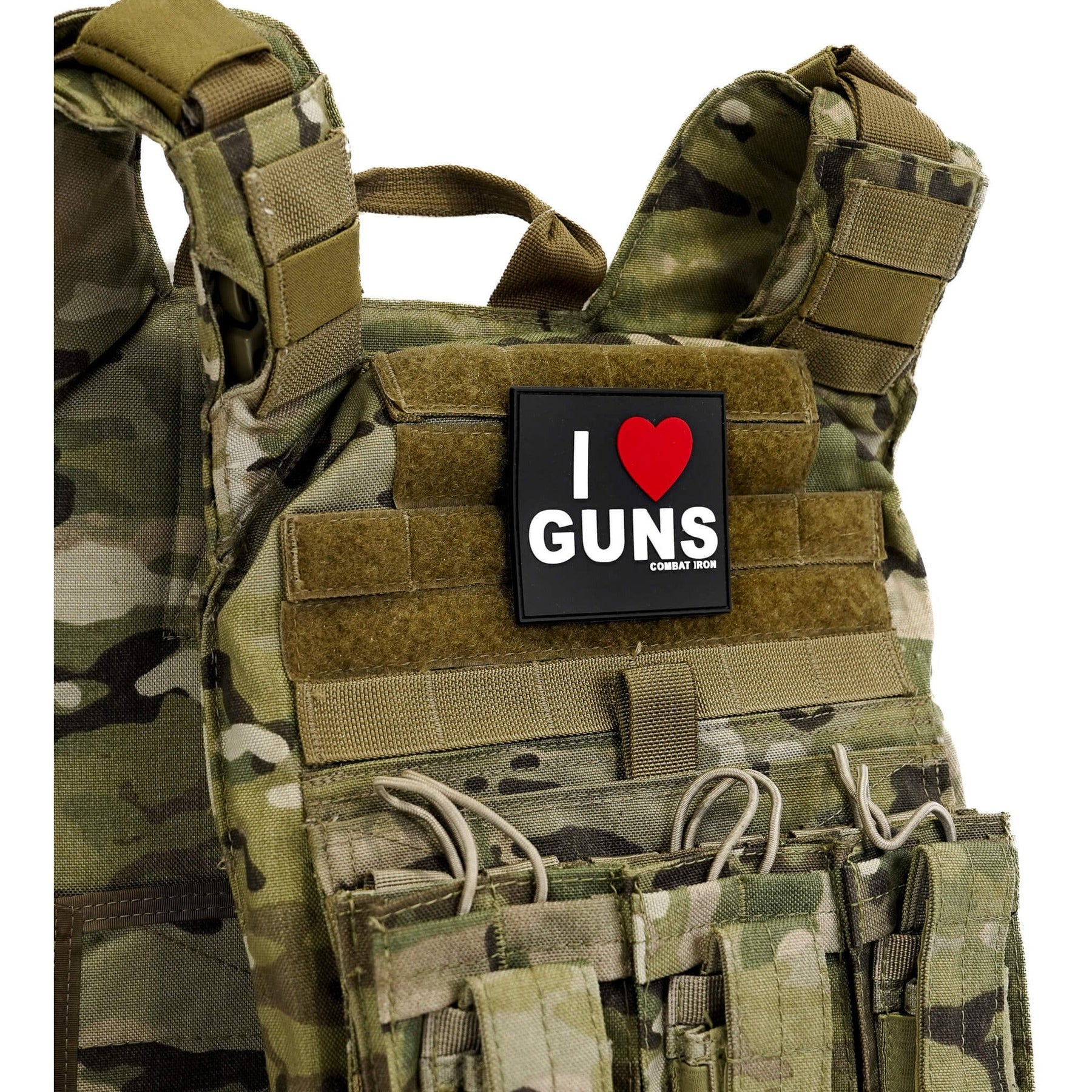 I LOVE GUNS PVC PATCH - 1838 TAC SUPPLY LLC
