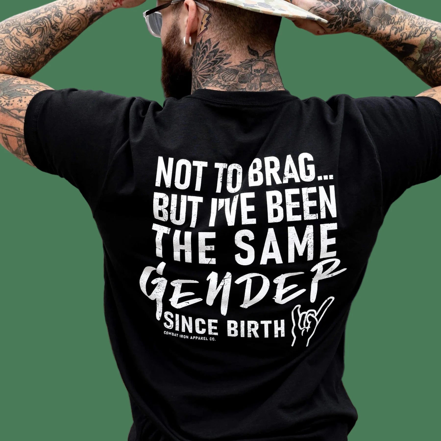 SAME GENDER SINCE BIRTH MEN'S T - SHIRT - 1838 TAC SUPPLY LLC