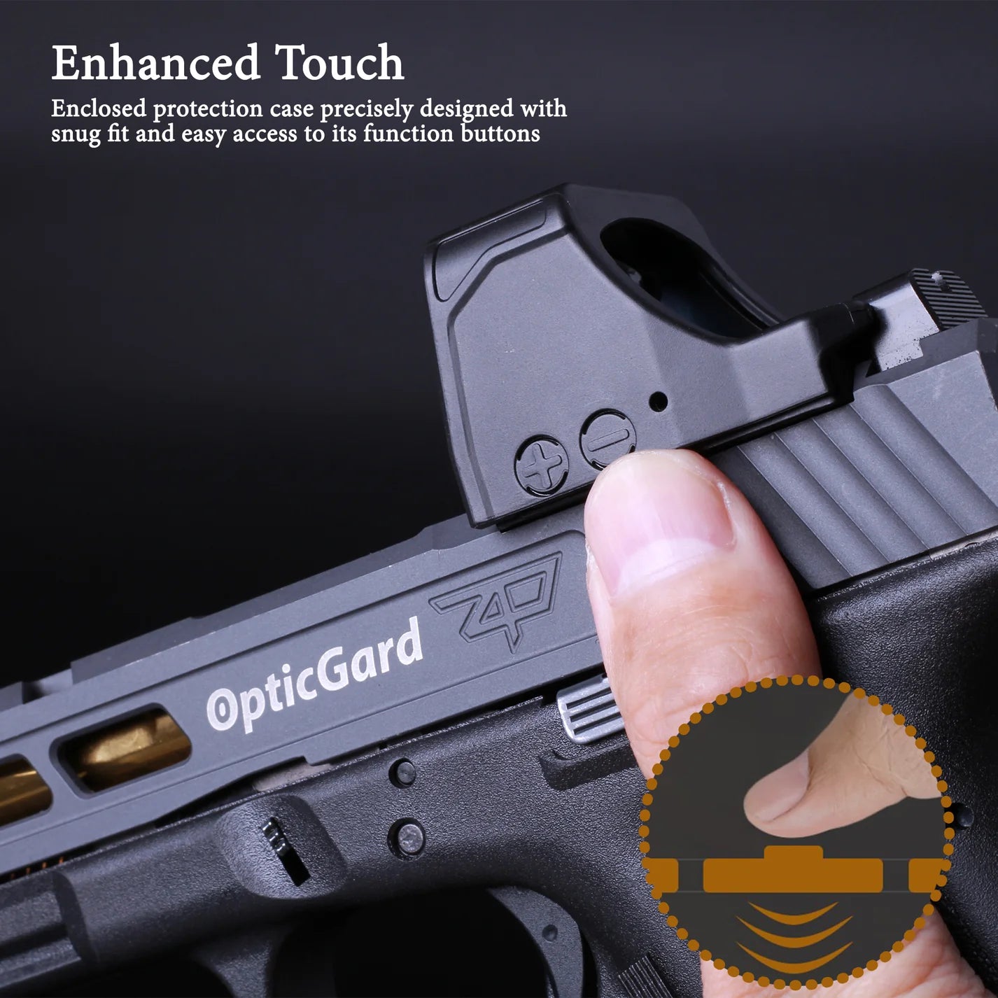 GUNMETAL COVER FOR HOLOSUN 507 COMP - 1838 TAC SUPPLY LLC