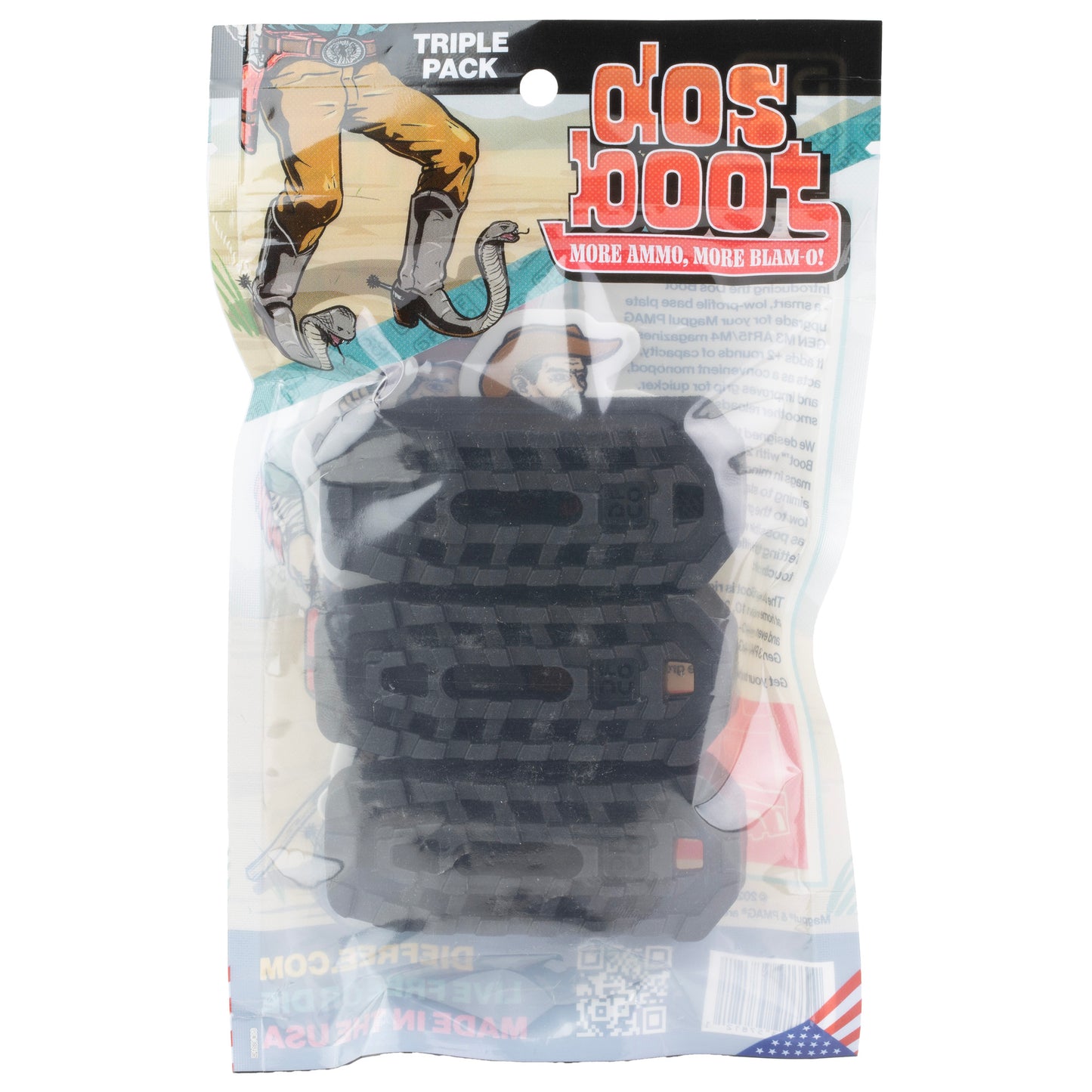 3 PACK DOS BOOT MAG EXTENSION +2