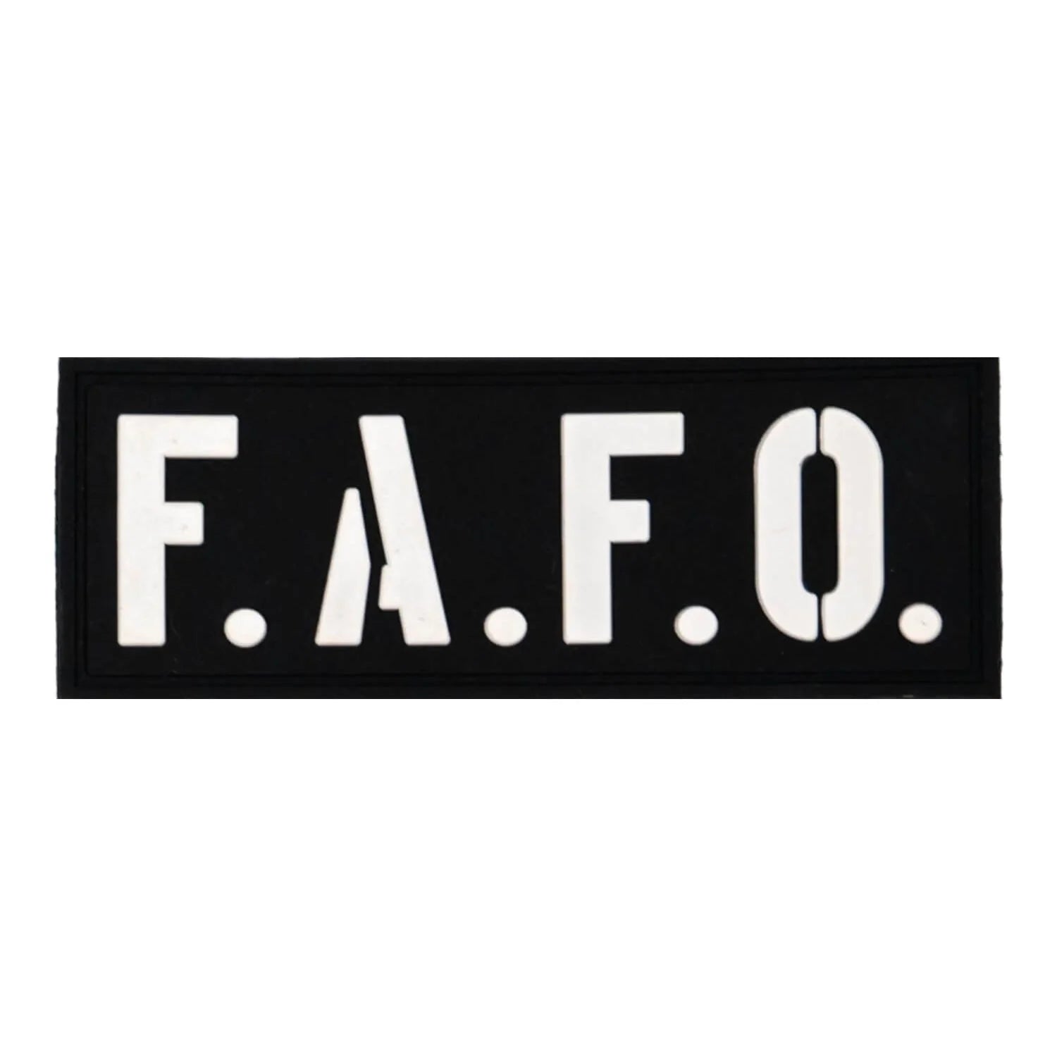 F.A.F.O PVC PATCH - 1838 TAC SUPPLY LLC