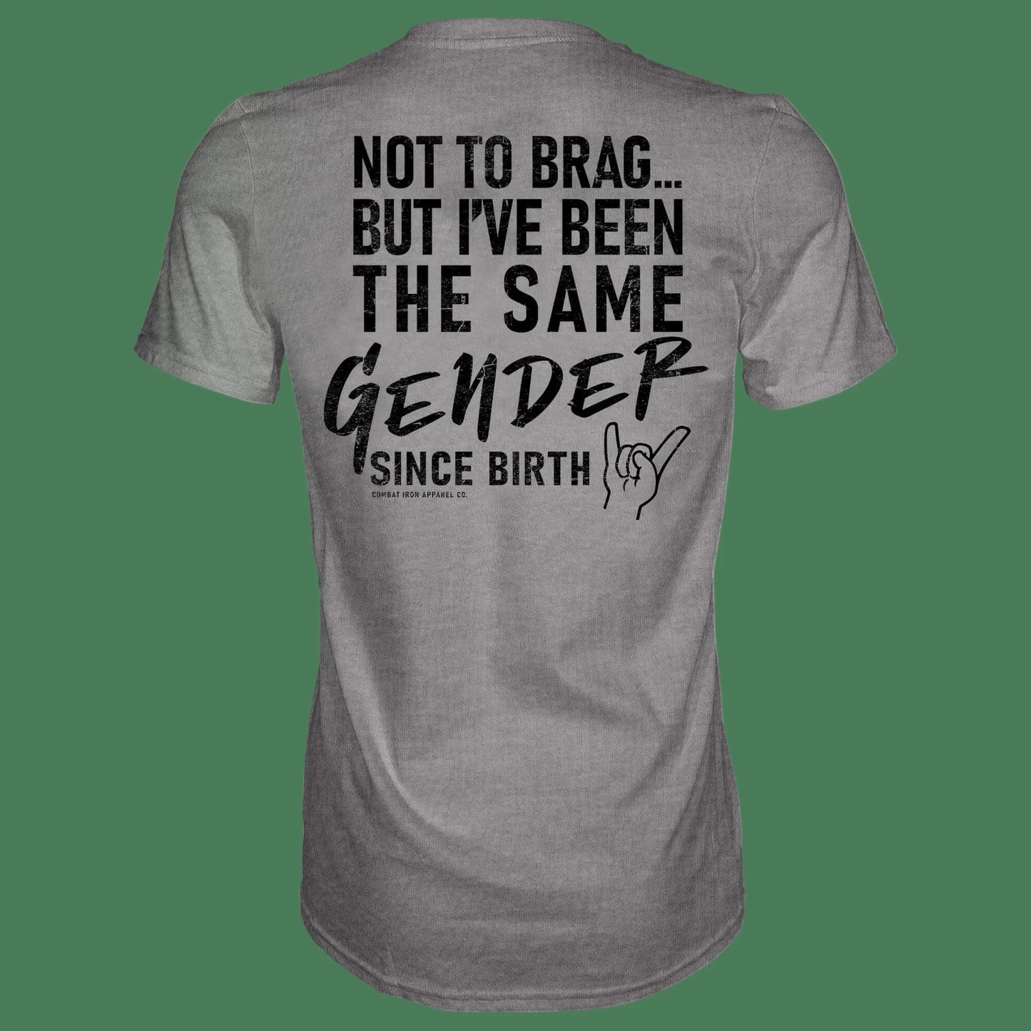 SAME GENDER SINCE BIRTH MEN'S T - SHIRT - 1838 TAC SUPPLY LLC