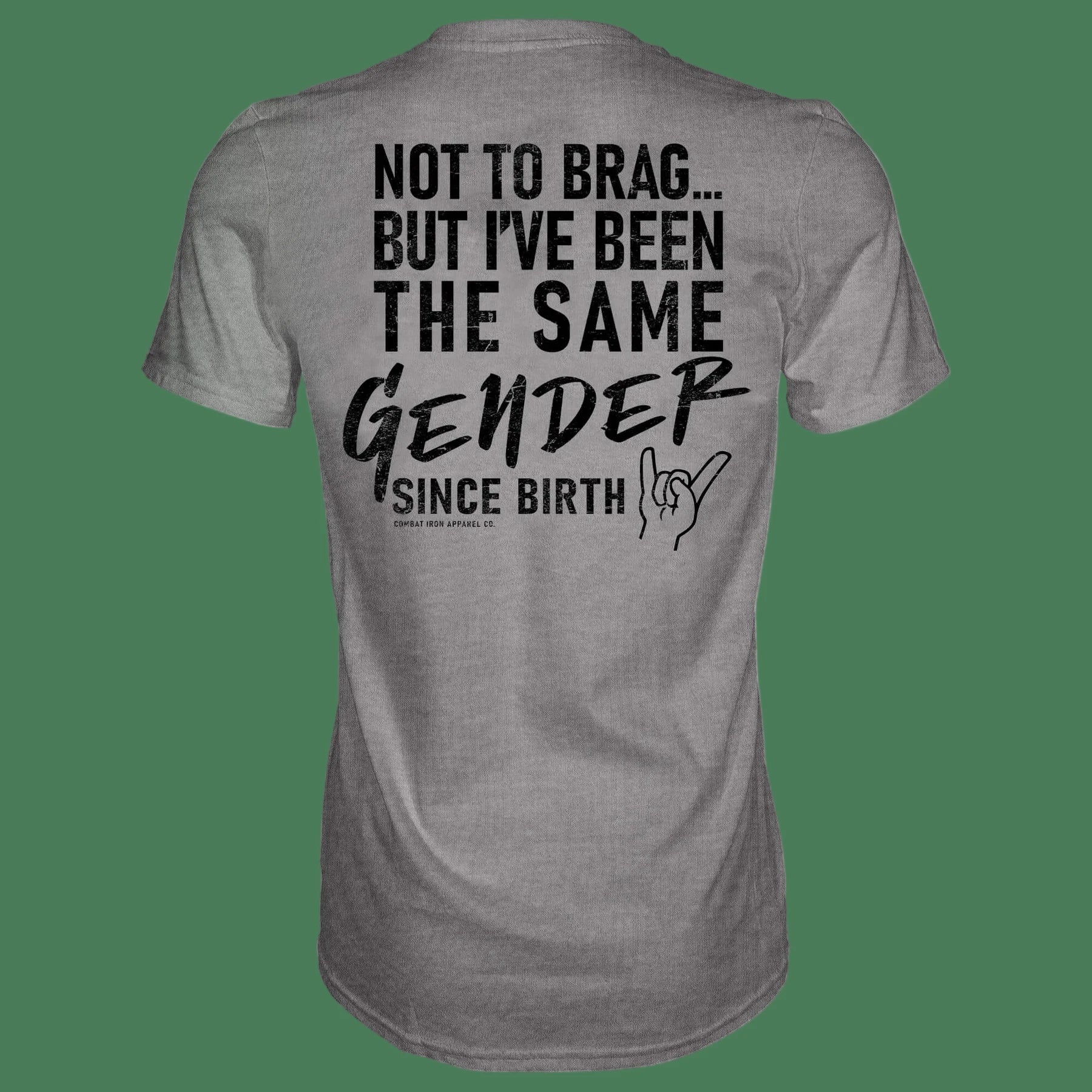 SAME GENDER SINCE BIRTH MEN'S T - SHIRT - 1838 TAC SUPPLY LLC