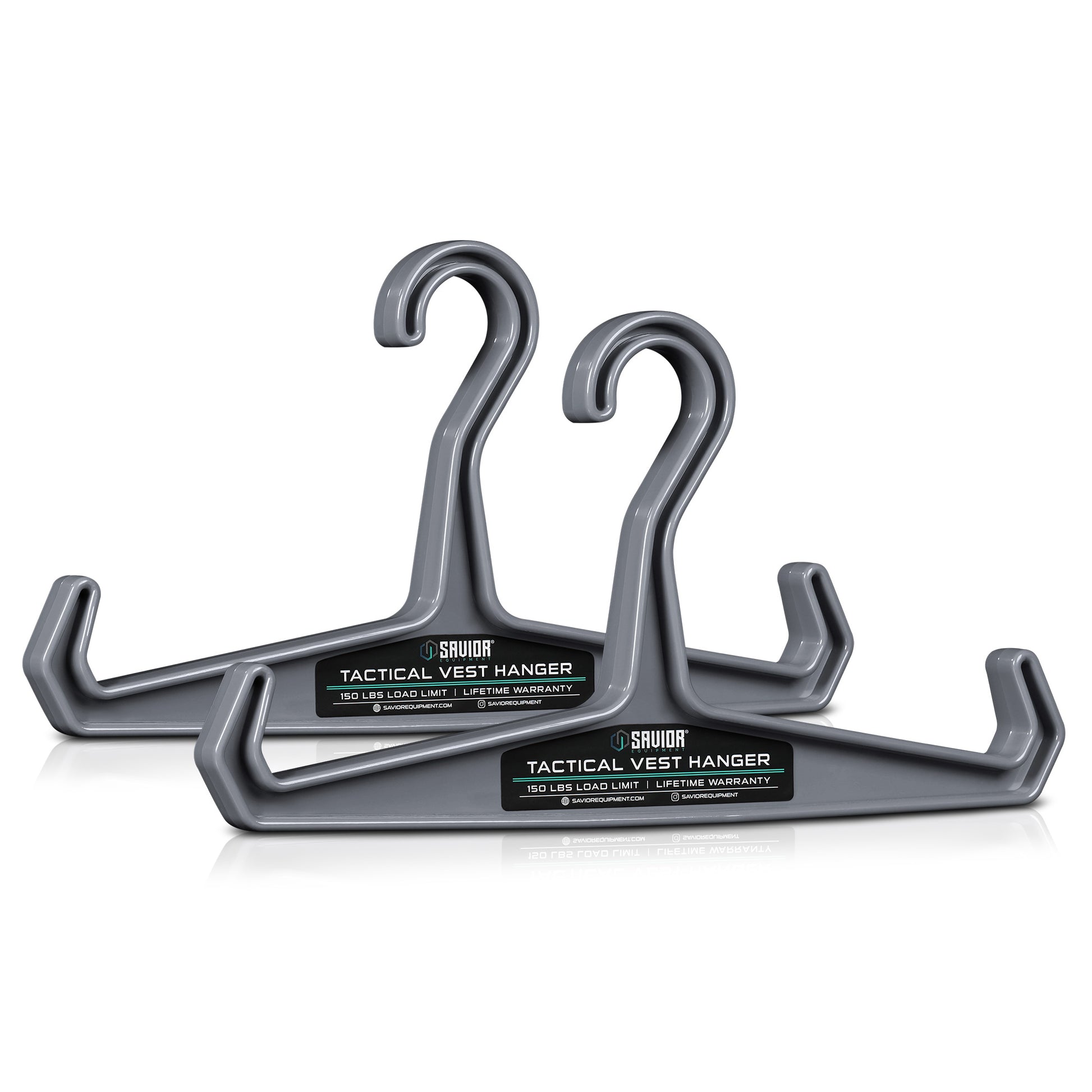 SW GRAY VEST HANGER - 2 PACK - 1838 TAC SUPPLY LLC