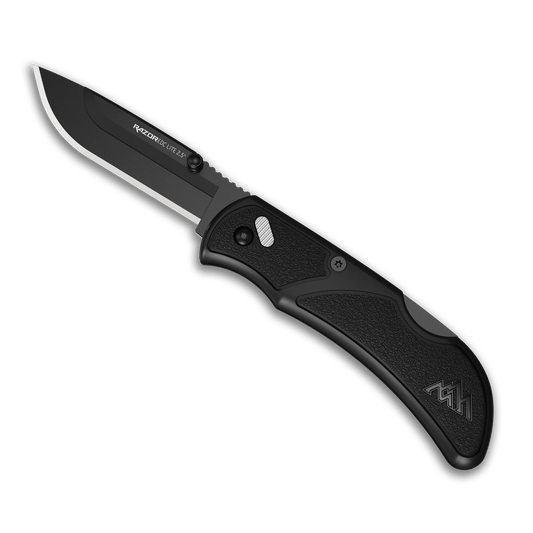 2.5 RAZOR - EDC LITE (Black PMS,2 Black Blades) - 1838 TAC SUPPLY LLC